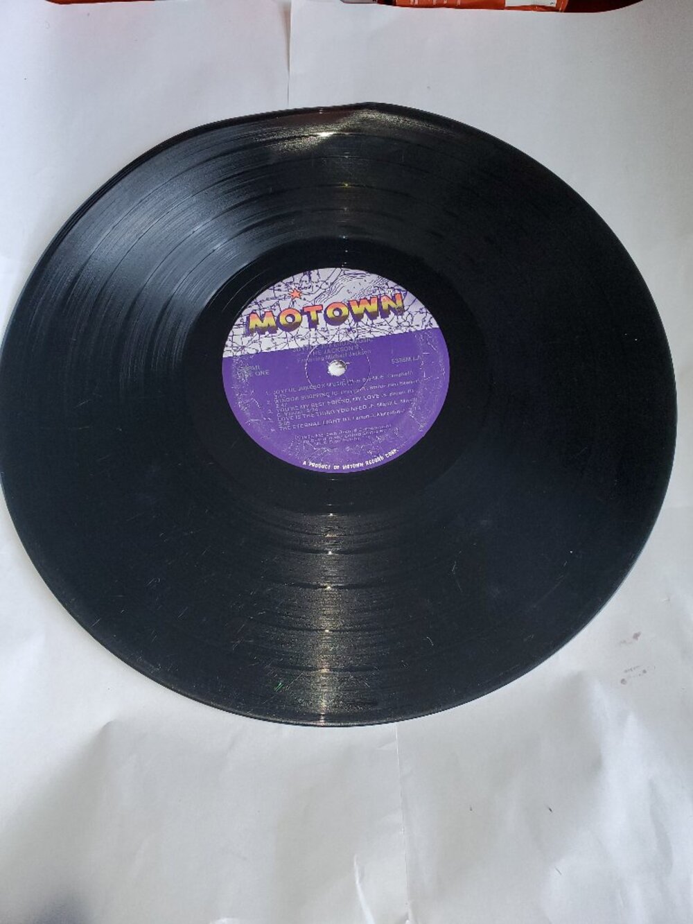 MOTOWN JOYFUL JUKEBOX MUSIC THE JACKSON 5 5338M LA USED GOOD CONDITION NO COVER